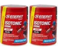 Enervit Sport Isotonic Drink Bevanda Isotonica Granulata Gusto Limone 420 g (Paquete de 2)