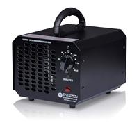 Enerzen Generador De Ozono Comercial 6,000 MG Esterilizador Desodorizador Purificador De Aire Industrial O3 (6,000 MG - Negro)