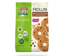 Enerzona Balance - Frollini con Gocce di Cioccolato e Farina Integrale, 250g