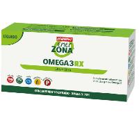 Enervit Suplemento EnerZona Omega 3 RX - Sin retrogusto, sin gluten, IFOS, EPA y DHA - 3 x 33 ml