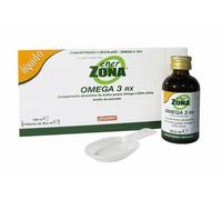 Enervit Suplemento EnerZona Omega 3 RX - Sin retrogusto, sin gluten, IFOS, EPA y DHA - 3 x 33 ml