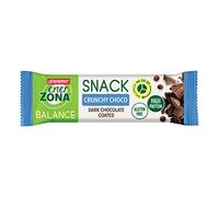 EnerZona Snack Balance Crunchy Choco Barretta Cioccolato Fondente, 33g
