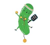 Enesco Allen Designs 6014458 Reloj de escritorio, Pickball, 10.04 pulgadas