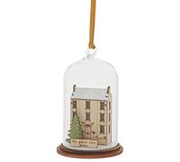Enesco, Campana de Kloche de Milbrook con casa "No hay sitio como casa", madera sostenible