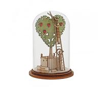 Enesco, Campana de Kloche de Milbrook "Feliz Aniversario", decorativa, madera sostenible