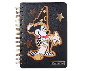 Enesco Disney Britto Midas Fantasia Sorcerer Mickey Mouse cuaderno diario, 6 x 8 pulgadas, multicolor