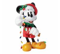 Enesco Disney Showcase Christmas Santa Mickey Mouse - Figura Grande de 12.25 Pulgadas, Multicolor