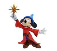 Enesco Disney Showcase Fantasia Sorcerer Mickey Holding Star 85th Anniversary Figurine, 10 Pulgadas, Multicolor