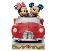 Enesco Disney Traditions by Jim Shore Minnie and Mickey Mouse in Car Figurine 5.2 Inch Multicolor