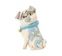 Enesco Disney Traditions by Jim Shore Pocahontas Percy The Pug Dog Figura en Miniatura, 3.35 Pulgadas, Multicolor