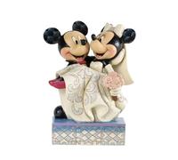 ENESCO Disney Traditions, Figura de Mickey y Minnie casándose, Enesco