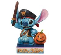 Enesco Figura Disney Lilo & Stitch - Stitch pirata hecho a mano 15 cm