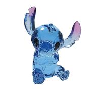 Enesco Figura acrílica decorativa Disney Lilo & Stitch - Efecto diamante 15 cm Azul
