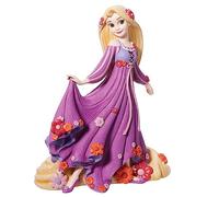 Figura decorativa enesco disney rapunzel floreada