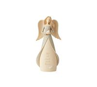 Enesco Foundations - Figura de ángel en tu Vida sosteniendo Paloma, 9 Pulgadas, Multicolor