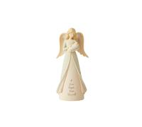 Enesco Foundations New Mom Angel Holding Baby Figurine 75 Inch Multicolor