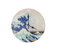 Enesco France Katsushika Hokusai - Reloj de Pared Decorativo (30 cm)