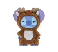 Enesco grand jester studios disney christmas stitch dressed as a reno,
