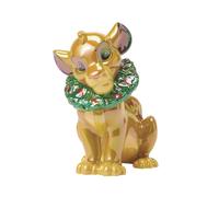 Enesco grand jester studios holiday lion king simba con una corona, 4