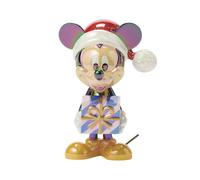 Enesco grand jester studios holiday mickey mouse sosteniendo un regalo