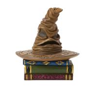 Enesco Harry Potter by Jim Shore The Sorting Hat Sitting on Book - Figura en Miniatura, 3.54 Pulgadas, Multicolor