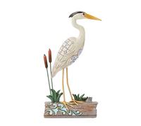 Enesco Heartwood Creek by Jim Shore - Figura Decorativa de pájaro de Garza Azul