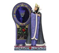 Figura decorativa enesco disney reina evil con espejo