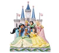 Figura decorativa eneso disney princesas en castillo