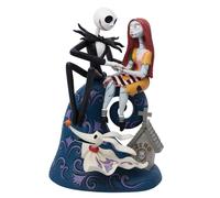 Enesco Jim Shore Disney Traditions Pesadilla antes de Navidad Jack Sally y Zero en la colina