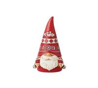 Enesco Jim Shore - Figura Decorativa de gnomo nórdico de Noel