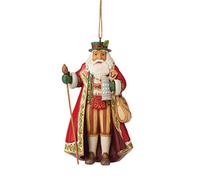 Enesco Jim Shore Heartwood Creek 6009461 - Adorno navideño alemán de Papá Noel