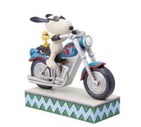 Enesco Jim Shore Snoopy & Woodstock - Figura de Motocicleta