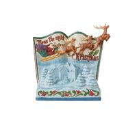 Enesco Jim Shore TWAS The Night Storybook - Figura Decorativa