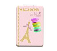 Enesco, Juego de 12 espejos con dibujos de macarons