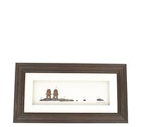 Enesco, Marco con dibujo decorativo costero, Por Sharon Nowlan