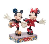 Enesco Mickey Y Minnie Patinando
