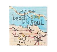 Enesco Painted Peace by Izzy Oliver Walk on the Beach Servilleta, 0,3 azul, papel