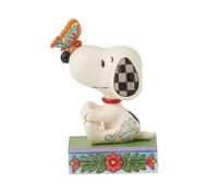 Enesco Peanuts by Jim Shore Snoopy Butterfly On Nose - Figura Decorativa