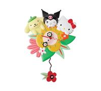 Enesco Reloj de Pared, Resina, Multicolor, 20,3 cm