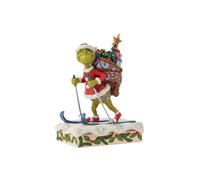 Enesco The Grinch by Jim Shore Grinch - Figura de esquí