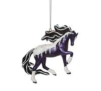 Enesco The Trail of Painted Ponies - Adorno Colgante mágico Negro Esmerilado, 3.3 Pulgadas, Multicolor