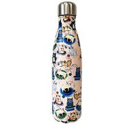 Enesco, Thermos de acero inoxidable con estampado de Crazy Cat