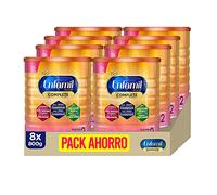 Enfamil Complete 2 - Fórmula Leche Infantil De Continuación Para Lactantes Bebés De 6 A 12 Meses - Pack Mensual De Latas X 00 Gr, 8 Unidad