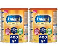 Enfamil Premium Complete 1 Leche infantil 400 g, para Lactantes de 0 a 6 Meses de Edad Fórmula para Bebés Recién Nacidos (Paquete de 2)