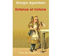 Enfance et histoire: Destruction de l'expérience et origine de l'histoire