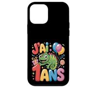 Enfant Cheval Gecko 1ans Anniversaire Garcon Fille lézard Carcasa para iPhone 12 Mini