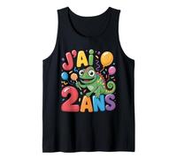 Enfant Cheval Gecko 2ans Anniversaire Garcon Fille lézard Camiseta sin Mangas