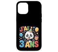 Enfant Panda Enfant 3ans Anniversaire Garcon Fille Panda Carcasa para iPhone 12/12 Pro