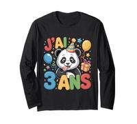 Enfant Panda Enfant 3ans Anniversaire Garcon Fille Panda Manga Larga