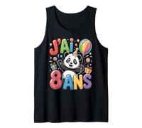 Enfant Panda Enfant 8ans Anniversary Garcon Fille Panda Camiseta sin Mangas